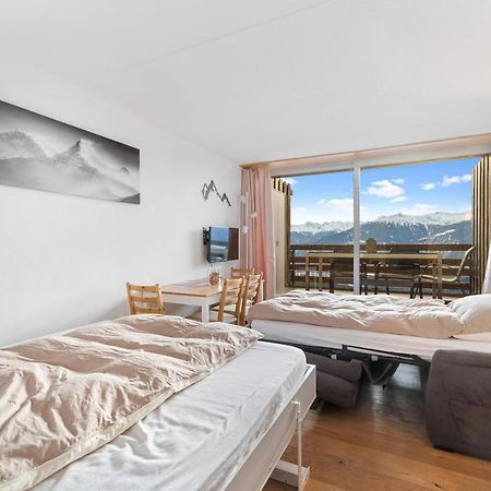 Chaleureux Studio A Anzere, Accessible A Ski, Proche De Tout Ngoại thất bức ảnh