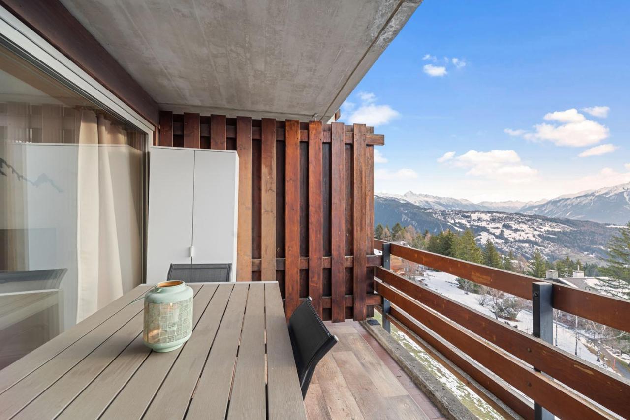 Chaleureux Studio A Anzere, Accessible A Ski, Proche De Tout Ngoại thất bức ảnh